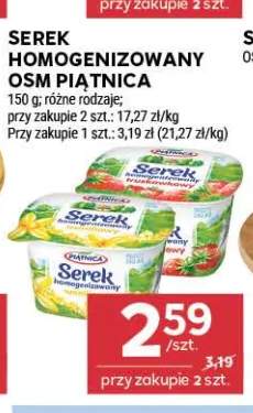 Serek homogenizowany waniliowy Piątnica