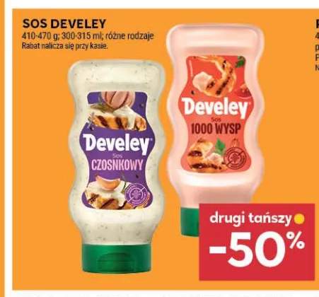 Sos Develey czosnkowy +1 wariant