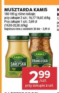 Musztarda Kamis sarepska +1 wariant