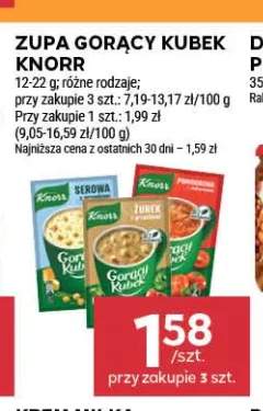 Zupa Gorący Kubek Knorr serowa +2 warianty