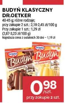 Budyń klasyczny Dr.Oetker +1 wariant