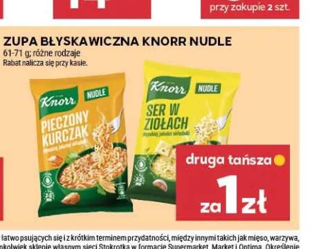 Zupa błyskawiczna Knorr Nudle ser w ziołach +1 wariant