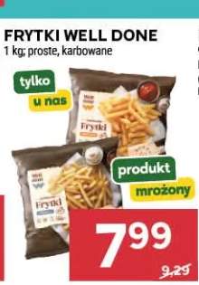 Frytki proste Well Done +1 wariant