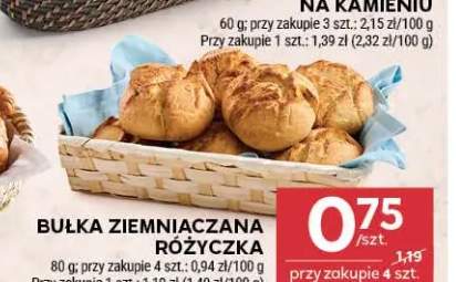 Bułka ziemniaczana różyczka