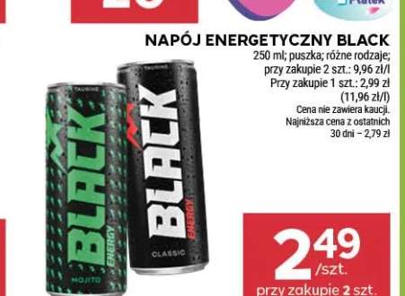Napój energetyczny Black Mojito