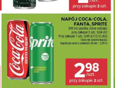 Napój gazowany Coca-Cola Zero Sugar