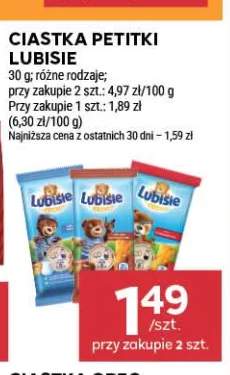 Ciastka Petitki Lubisie