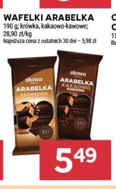 Wafelki Arabelka krówka Skawa +1 wariant
