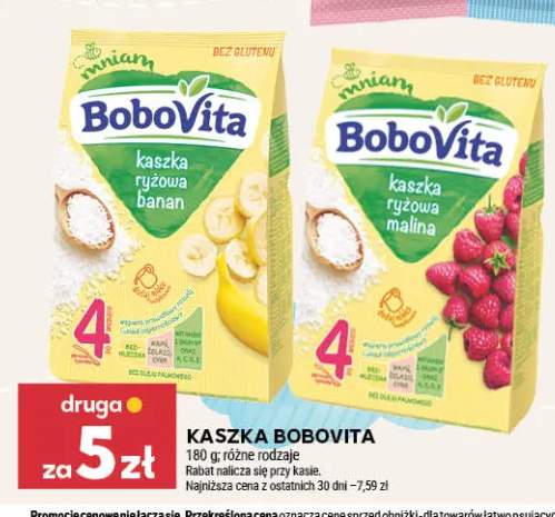 Kaszka ryżowa BoboVita banan