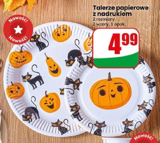 talerze papierowe
