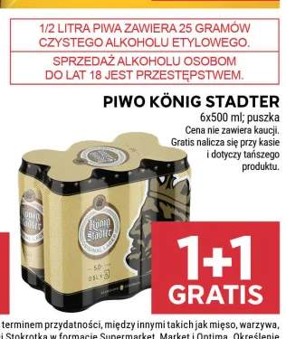 Piwo König Stadter 6-pak 500 ml