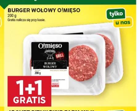 Burger wołowy O!Mięso