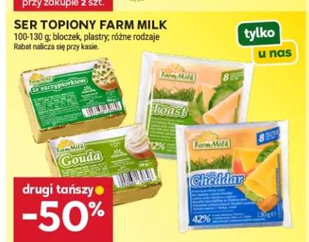 Ser topiony w bloczku Tost Farm Milk +3 warianty