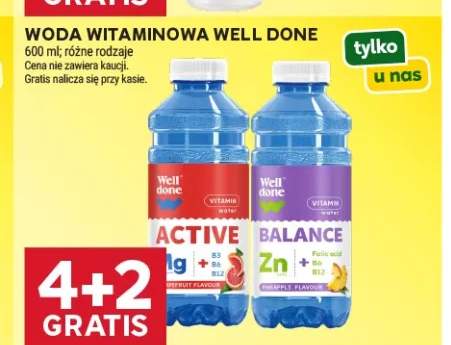 Woda witaminowa Active Well Done +1 wariant