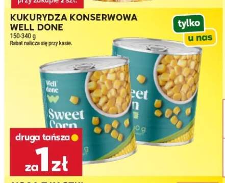 Kukurydza konserwowa Well Done