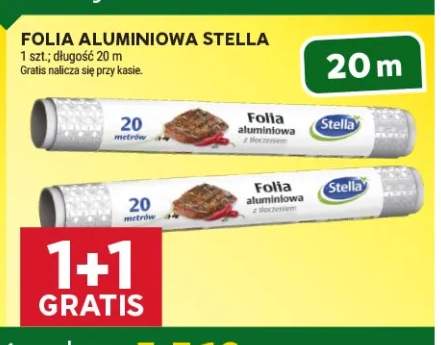 Folia aluminiowa Stella 20 m
