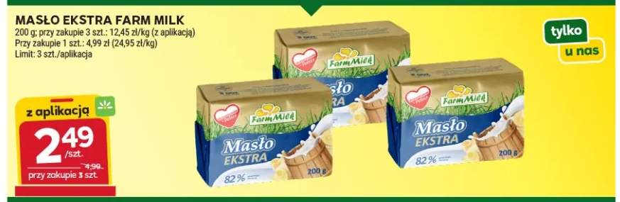 Masło ekstra Farm Milk