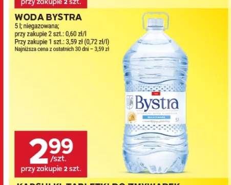 Woda niegazowana Bystra