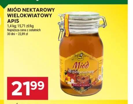 Miód nektarowy wielokwiatowy Apis