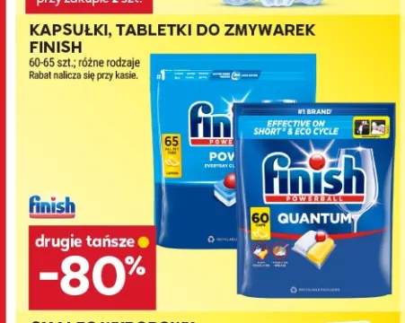 Tabletki do zmywarek Finish Power +1 wariant