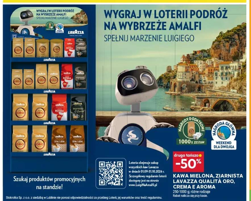 Kawa ziarnista mielona Lavazza Qualità Oro +1 wariant