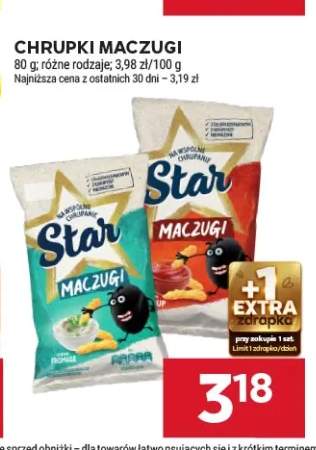 Chrupki Maczugi o smaku fromage Star +1 wariant