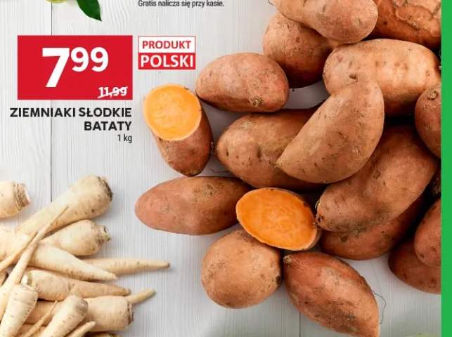 Ziemniaki słodkie bataty