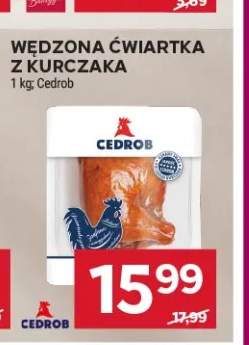 Wędzona ćwiartka z kurczaka Cedrob