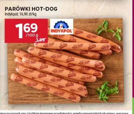 Parówki hot-dog Indykpol