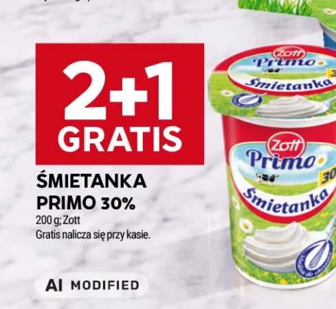 Śmietanka Primo Zott 30%