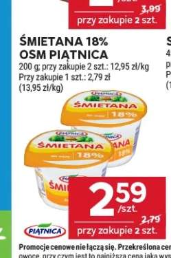 Śmietana OSM Piątnica 18%