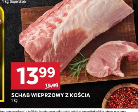 Schab wieprzowy z kością