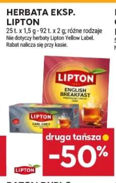 Herbata ekspresowa Lipton