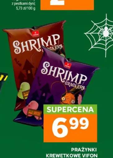 Prażynki krewetkowe Vifon wasabi halloween +1 wariant
