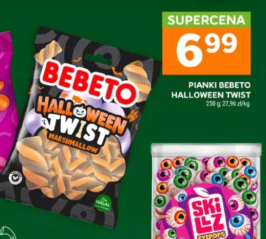 Pianki Bebeto Halloween Twist