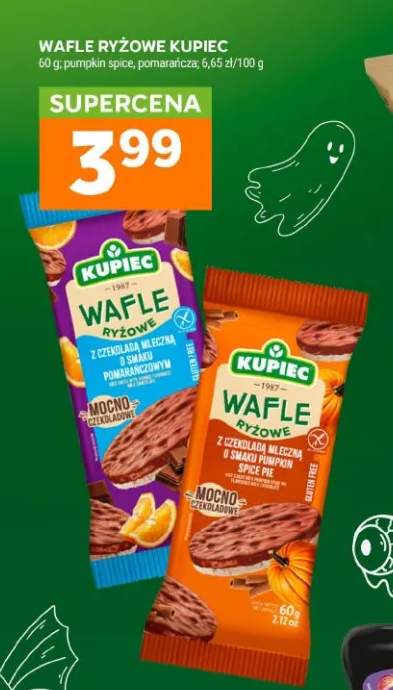 Wafle ryżowe pumpkin spice Kupiec +1 wariant