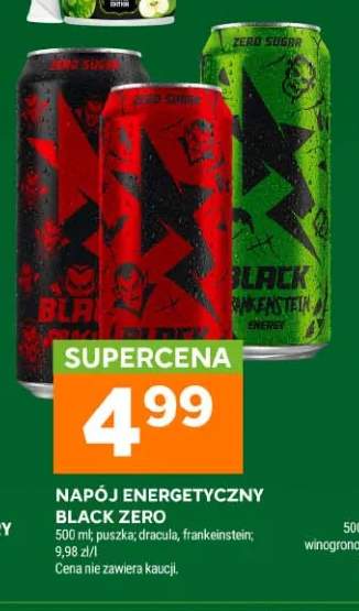 Napój energetyczny Black Zero dracula +1 wariant