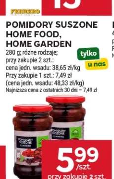 Pomidory suszone Home Food +1 wariant