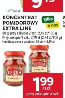 Koncentrat pomidorowy Extra Line