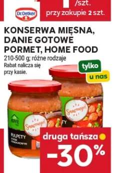 Konserwa mięsna danie gotowe Pormet Home Food