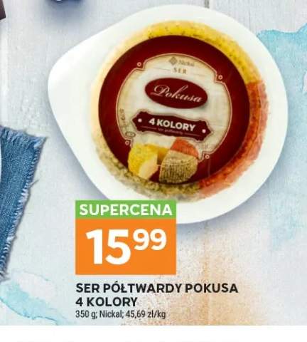Ser półtwardy Pokusa 4 kolory