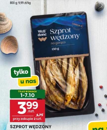 Szprot wędzony Well Done