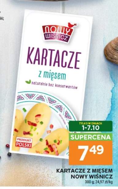 Kartacze z mięsem Nowy Wiśnicz