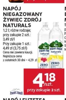 Napój niegazowany Żywiec Zdrój Naturals