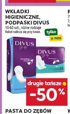Wkładki higieniczne Divus +1 wariant