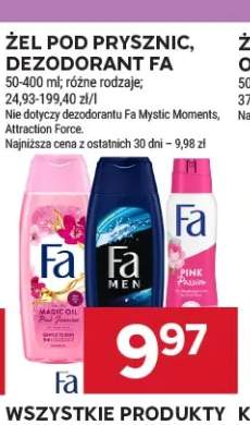 Żel pod prysznic Fa +1 wariant