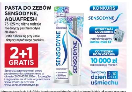 Pasta do zębów Aquafresh +1 wariant