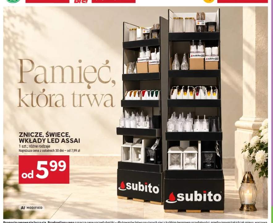 Znicze Assai +2 warianty