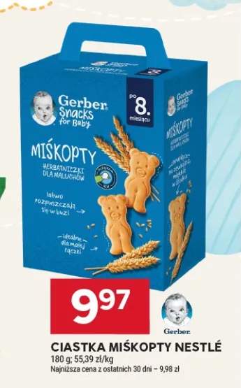 Ciastka Miśkopty Nestlé