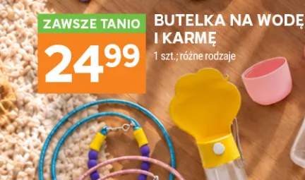 Butelka na wodę i karmę